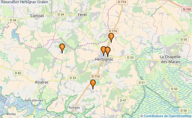 plan Association Herbignac Associations association Herbignac : 12 associations