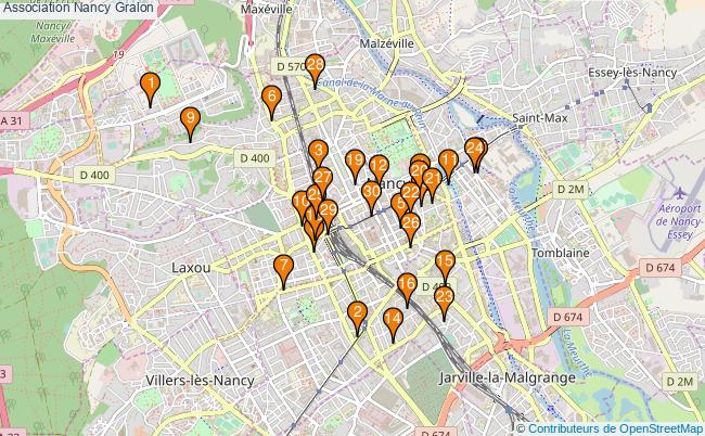 plan Association Nancy Associations association Nancy : 522 associations