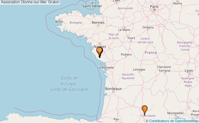 plan Association Olonne-sur-Mer Associations association Olonne-sur-Mer : 11 associations