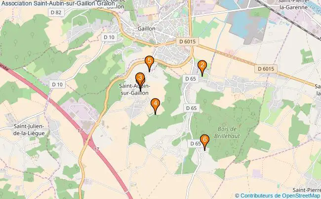 plan Association Saint-Aubin-sur-Gaillon Associations association Saint-Aubin-sur-Gaillon : 6 associations