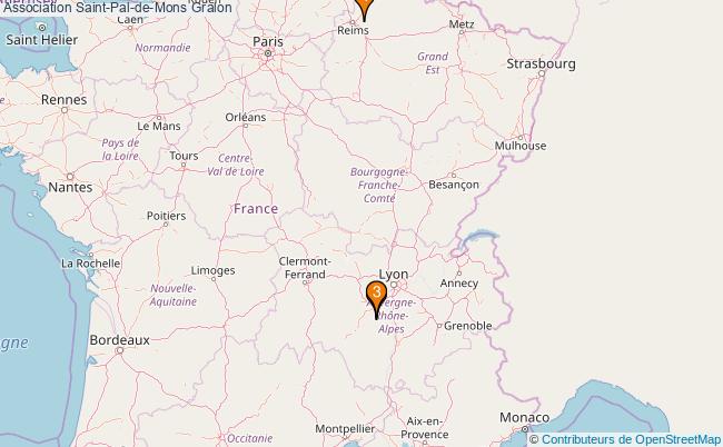 plan Association Saint-Pal-de-Mons Associations association Saint-Pal-de-Mons : 4 associations