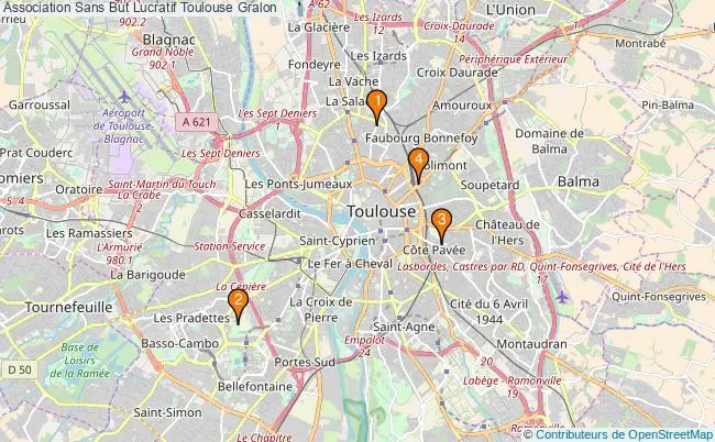 plan Association Sans But Lucratif Toulouse Associations Association Sans But Lucratif Toulouse : 4 associations