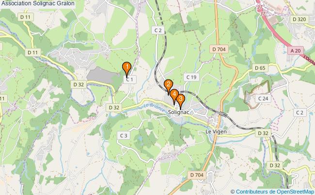 plan Association Solignac Associations association Solignac : 5 associations