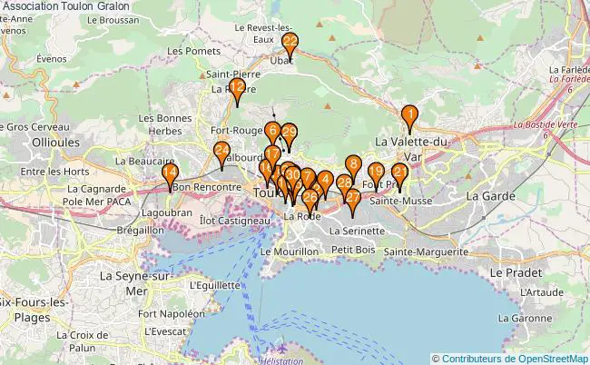 plan Association Toulon Associations association Toulon : 708 associations