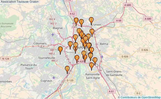 plan Association Toulouse Associations association Toulouse : 2413 associations