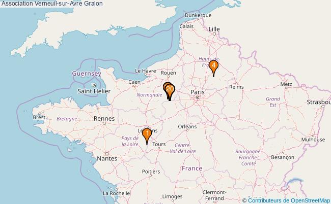 plan Association Verneuil-sur-Avre Associations association Verneuil-sur-Avre : 26 associations