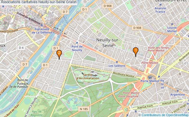 plan Associations caritatives Neuilly-sur-Seine Associations associations caritatives Neuilly-sur-Seine : 3 associations