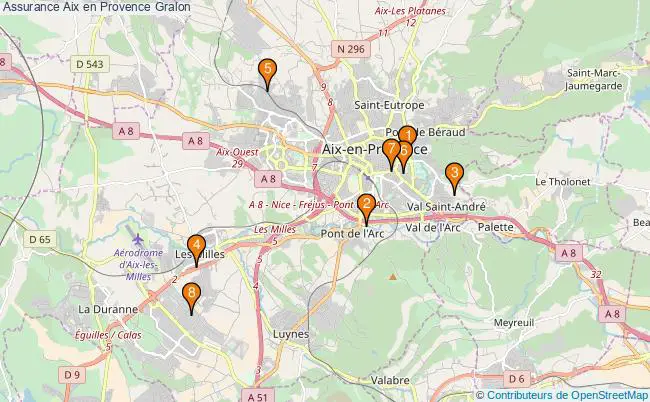 plan Assurance Aix en Provence Associations assurance Aix en Provence : 10 associations