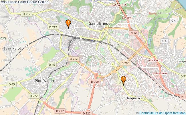plan Assurance Saint-Brieuc Associations assurance Saint-Brieuc : 3 associations