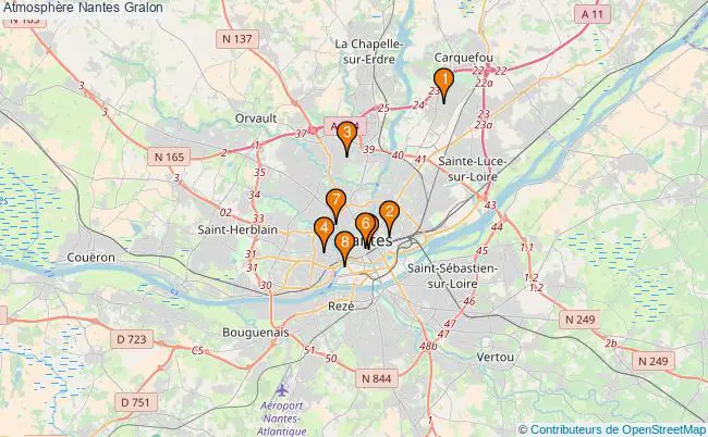 plan Atmosphère Nantes Associations atmosphère Nantes : 8 associations