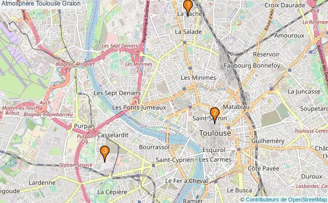 plan Atmosphère Toulouse Associations atmosphère Toulouse : 4 associations