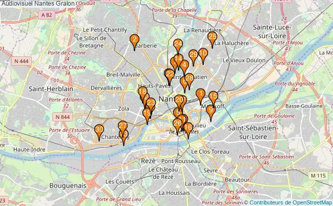 plan Audiovisuel Nantes Associations audiovisuel Nantes : 70 associations