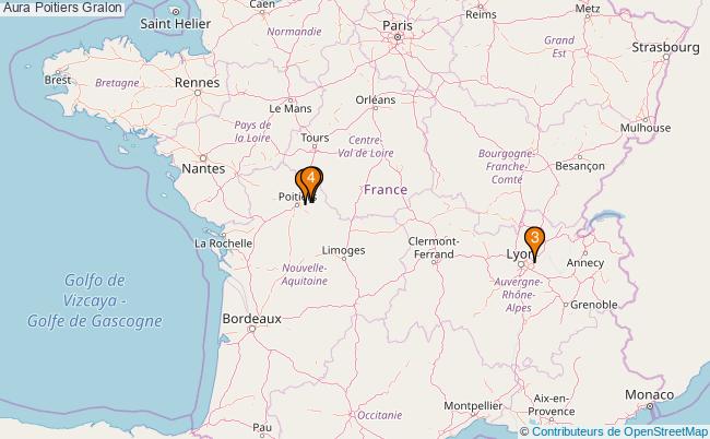 plan Aura Poitiers Associations Aura Poitiers : 4 associations