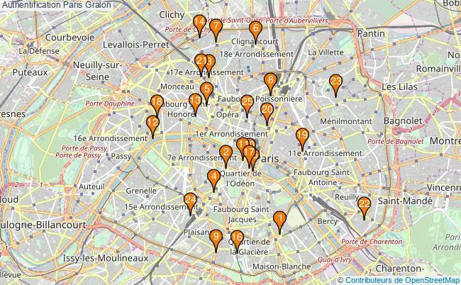 plan Authentification Paris Associations Authentification Paris : 26 associations