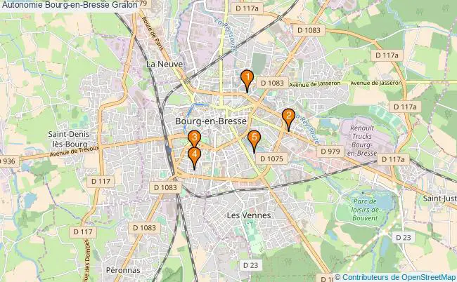 plan Autonomie Bourg-en-Bresse Associations Autonomie Bourg-en-Bresse : 5 associations
