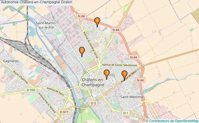 plan Autonomie Châlons-en-Champagne Associations Autonomie Châlons-en-Champagne : 3 associations