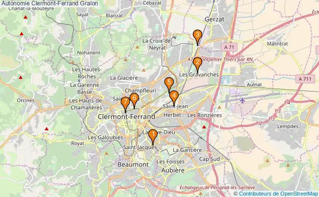 plan Autonomie Clermont-Ferrand Associations Autonomie Clermont-Ferrand : 8 associations