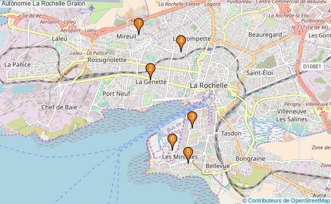 plan Autonomie La Rochelle Associations Autonomie La Rochelle : 6 associations