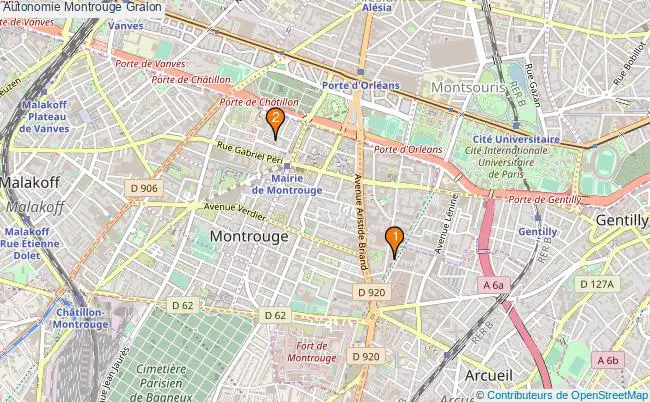 plan Autonomie Montrouge Associations Autonomie Montrouge : 2 associations