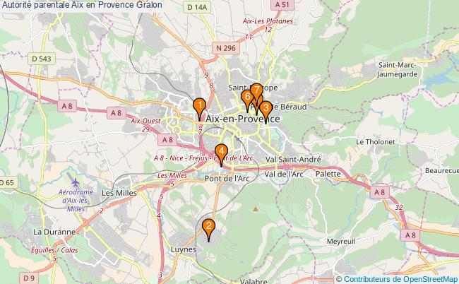plan Autorité parentale Aix en Provence Associations autorité parentale Aix en Provence : 7 associations