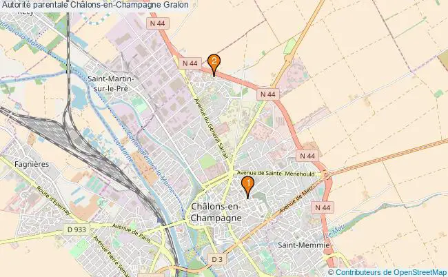 plan Autorité parentale Châlons-en-Champagne Associations autorité parentale Châlons-en-Champagne : 2 associations