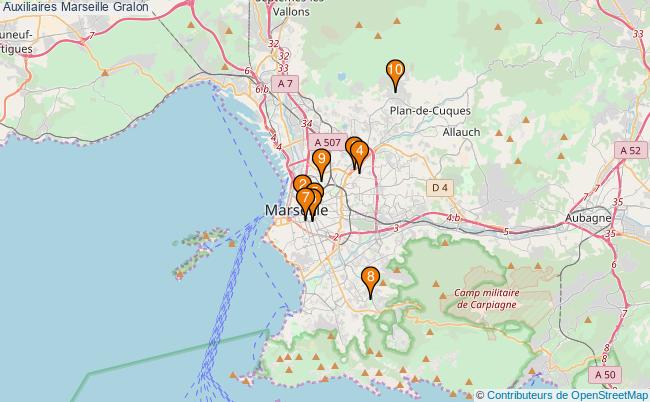 plan Auxiliaires Marseille Associations auxiliaires Marseille : 10 associations