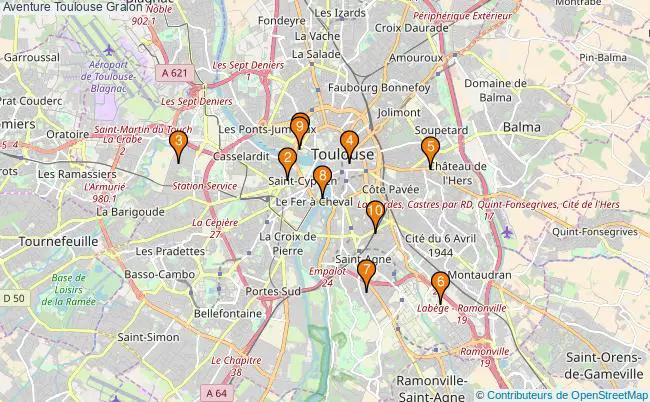 plan Aventure Toulouse Associations Aventure Toulouse : 11 associations