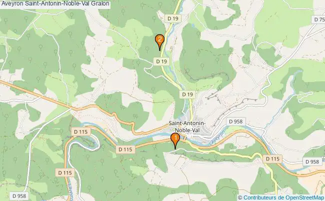 plan Aveyron Saint-Antonin-Noble-Val Associations Aveyron Saint-Antonin-Noble-Val : 4 associations