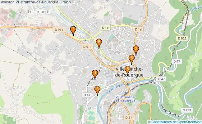 plan Aveyron Villefranche-de-Rouergue Associations Aveyron Villefranche-de-Rouergue : 10 associations