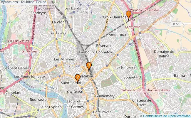 plan Ayants droit Toulouse Associations ayants droit Toulouse : 4 associations