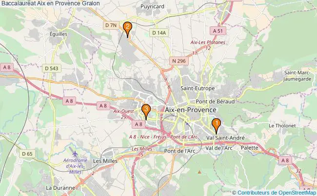 plan Baccalauréat Aix en Provence Associations baccalauréat Aix en Provence : 4 associations