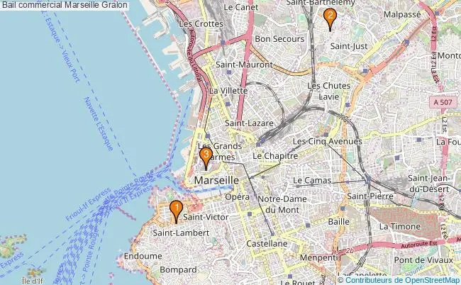 plan Bail commercial Marseille Associations bail commercial Marseille : 3 associations