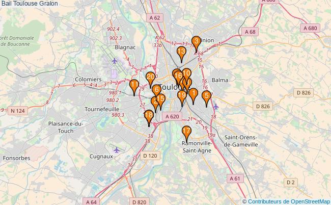 plan Bail Toulouse Associations bail Toulouse : 25 associations