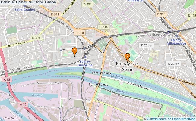 plan Banlieue Epinay-sur-Seine Associations banlieue Epinay-sur-Seine : 3 associations