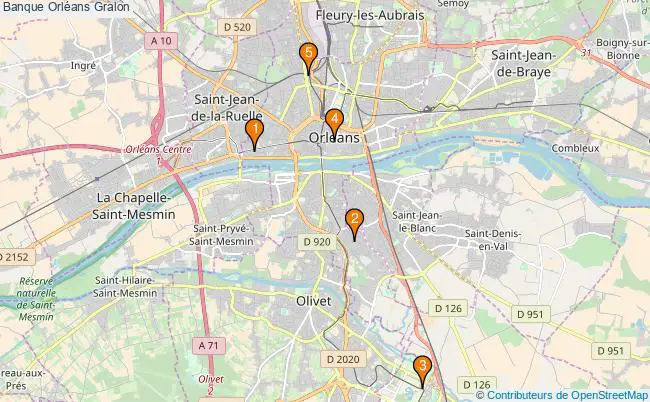plan Banque Orléans Associations banque Orléans : 7 associations
