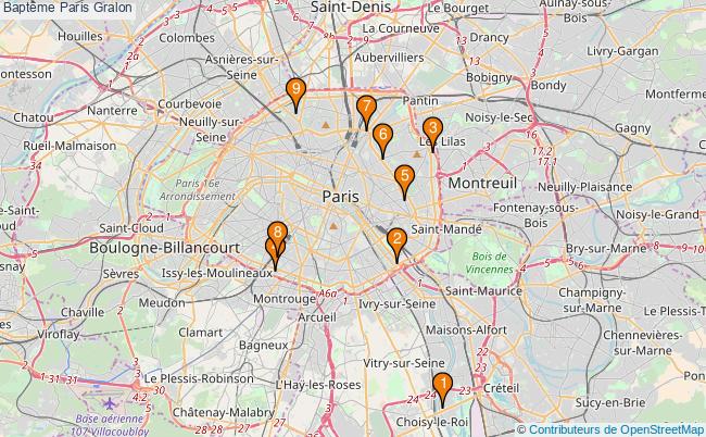 plan Baptême Paris Associations baptême Paris : 19 associations