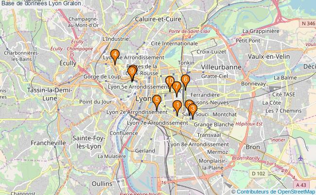plan Base de données Lyon Associations base de données Lyon : 12 associations