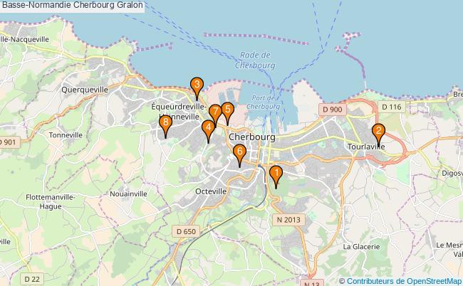 plan Basse-Normandie Cherbourg Associations Basse-Normandie Cherbourg : 8 associations