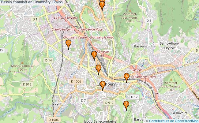 plan Bassin chambérien Chambéry Associations bassin chambérien Chambéry : 10 associations