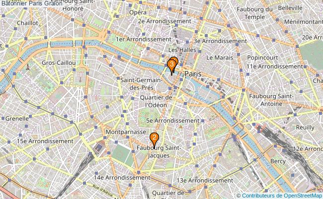 plan Bâtonnier Paris Associations bâtonnier Paris : 4 associations