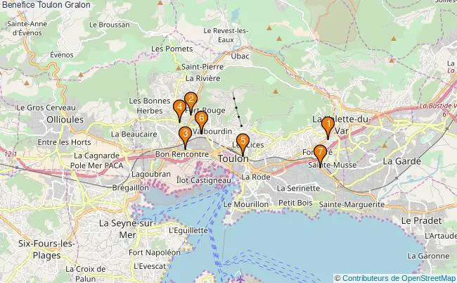 plan Benefice Toulon Associations benefice Toulon : 5 associations