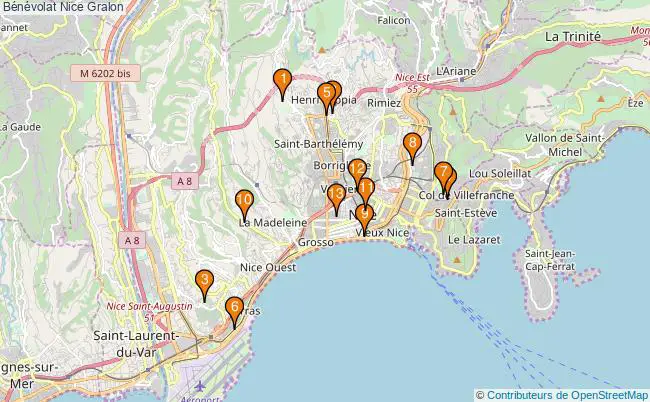 plan Bénévolat Nice Associations bénévolat Nice : 17 associations
