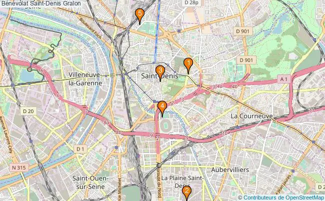 plan Bénévolat Saint-Denis Associations bénévolat Saint-Denis : 6 associations
