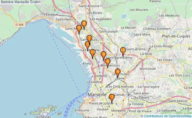 plan Berbère Marseille Associations berbère Marseille : 11 associations