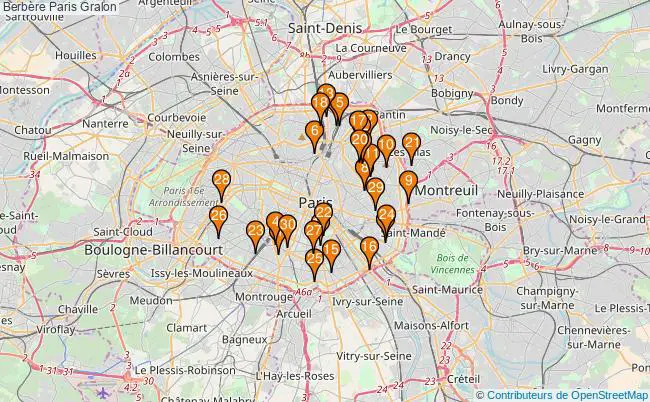 plan Berbère Paris Associations berbère Paris : 48 associations