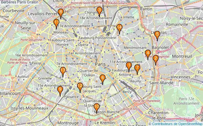 plan Berbères Paris Associations berbères Paris : 15 associations
