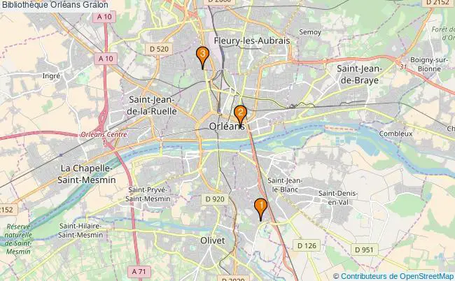 plan Bibliothèque Orléans Associations bibliothèque Orléans : 5 associations