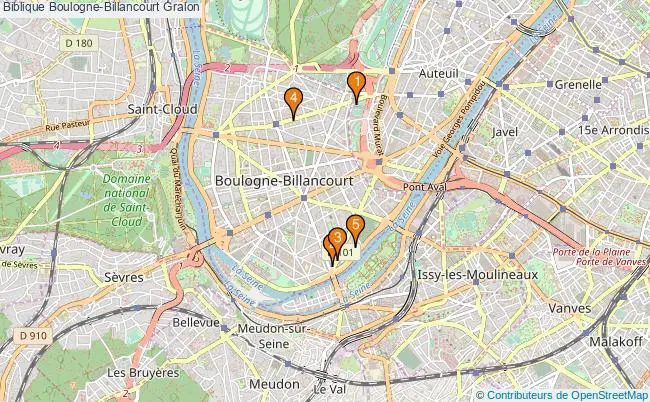 plan Biblique Boulogne-Billancourt Associations biblique Boulogne-Billancourt : 5 associations