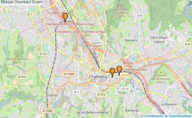 plan Biblique Chambéry Associations biblique Chambéry : 2 associations