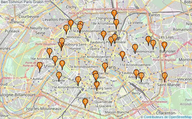 plan Bien commun Paris Associations bien commun Paris : 95 associations